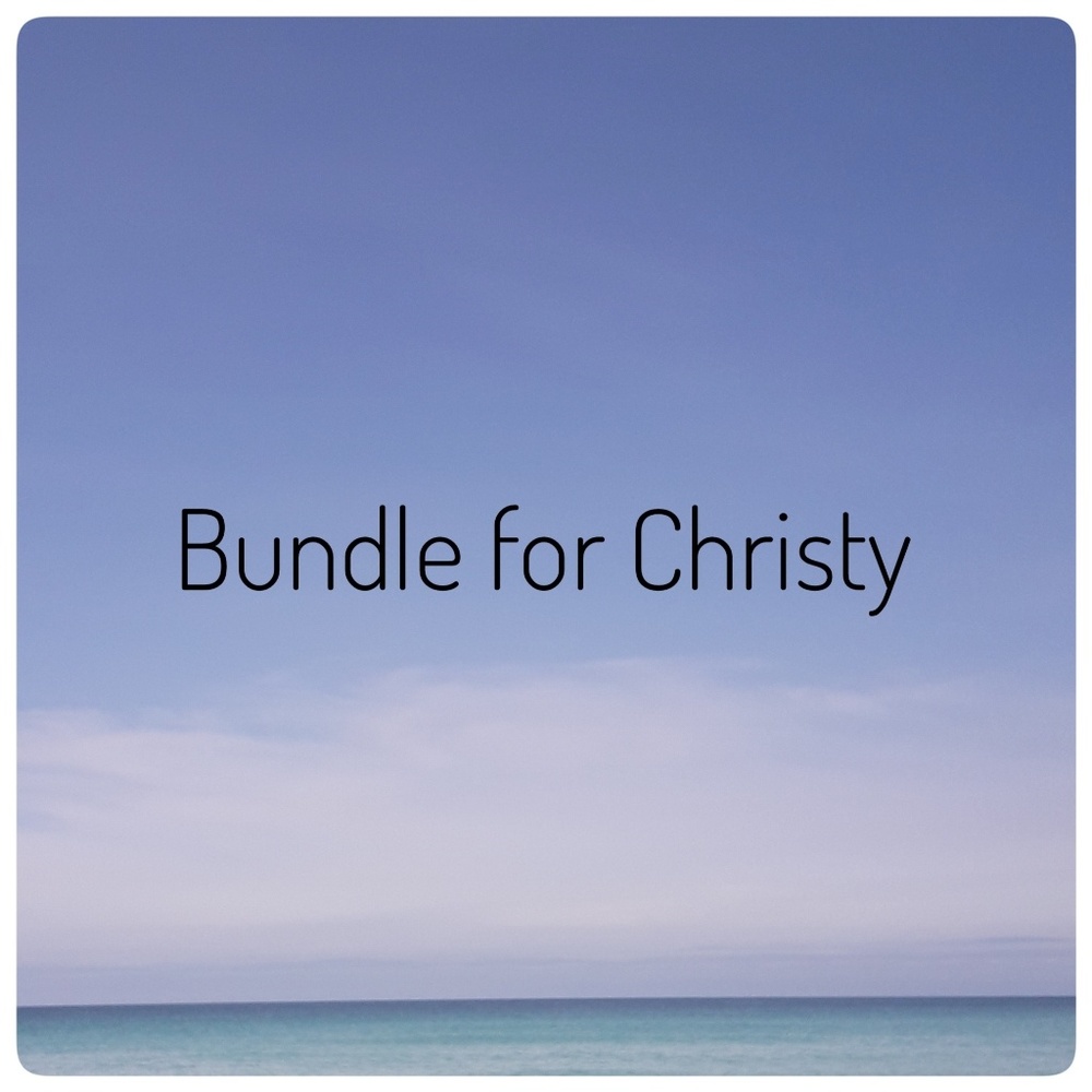 Reserved for Christy